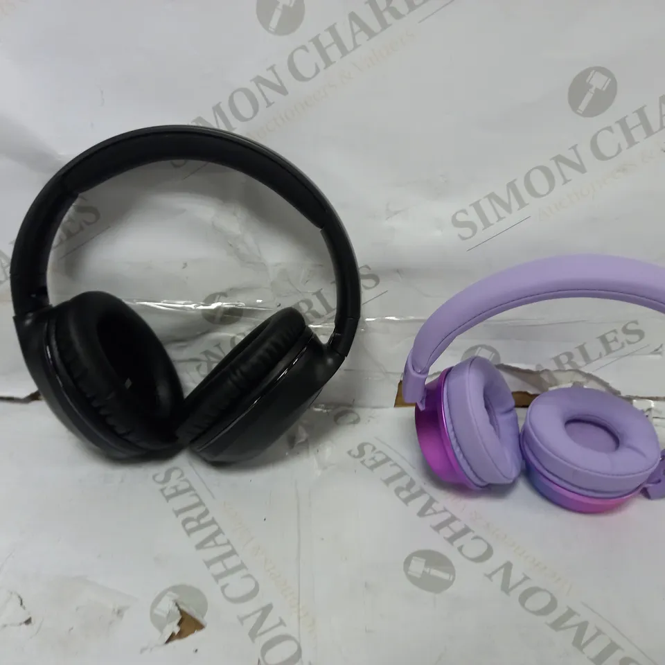 BOX OF PAIRS OF MXXX HEADPHONES TO INCLUDE MIXX WIRELESS EX1 HEADPHONES AND MIXX 0X2 WIRELESS HEADPHONES
