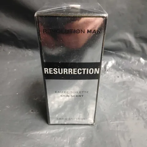 BOXED AND SEALED REVOLUTION MAN RESURRECTION EAU DE TOILETTE SKIN SCENT 100ML