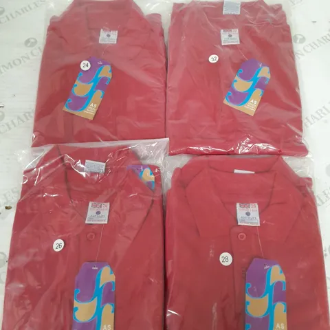 BOX OF APPROX. 80 AKIF STYLES SCHOOL WEAR BOYS POLO SHIRTS IN DIFFERENT SIZES TO INCLUDE - EU 26 - EU 28 - EU 32 ETC