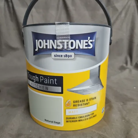 JOHNSTONE'S KITCHEN PAINT NATURAL SAGE 2.5L