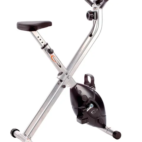 FOLDING X-FRAME CYCLE EXERCISE BIKE - COLLECTION ONLY