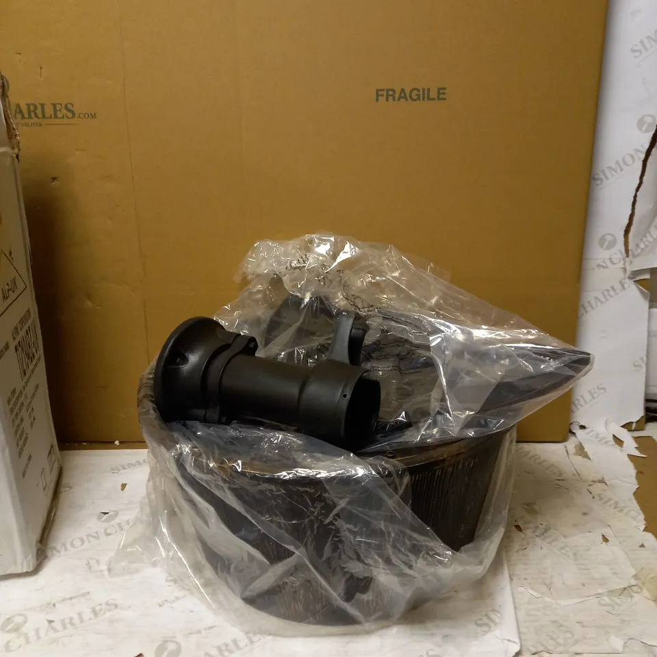 ALPINE CORPORATION 2-TIER BARREL AND PUMP WATERFALL FOUNTAIN