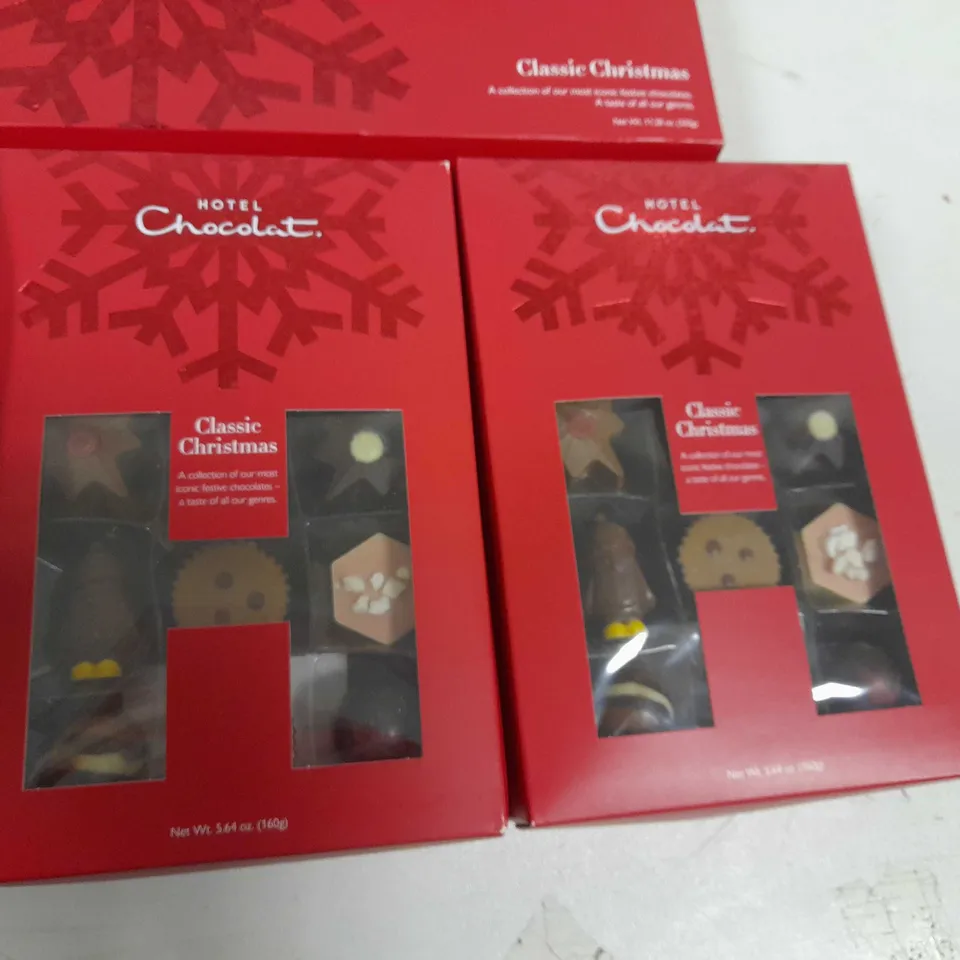 8 ASSORTED HOTEL CHOCOLAT PRODUCTS TO INCLUDE;