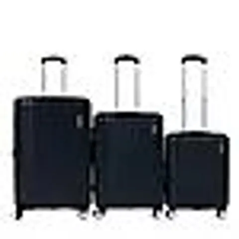 AMERICAN TOURISTER 3 PIECE SKY RAIL COMPLETE SUITCASE SET NAVY