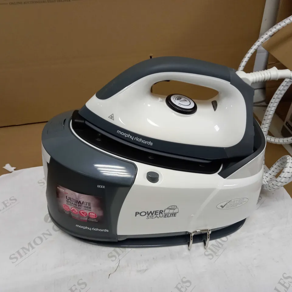 MORPHY RICHARDS POWER STEAM ELITE STEAM GENERATOR IRON GREY 