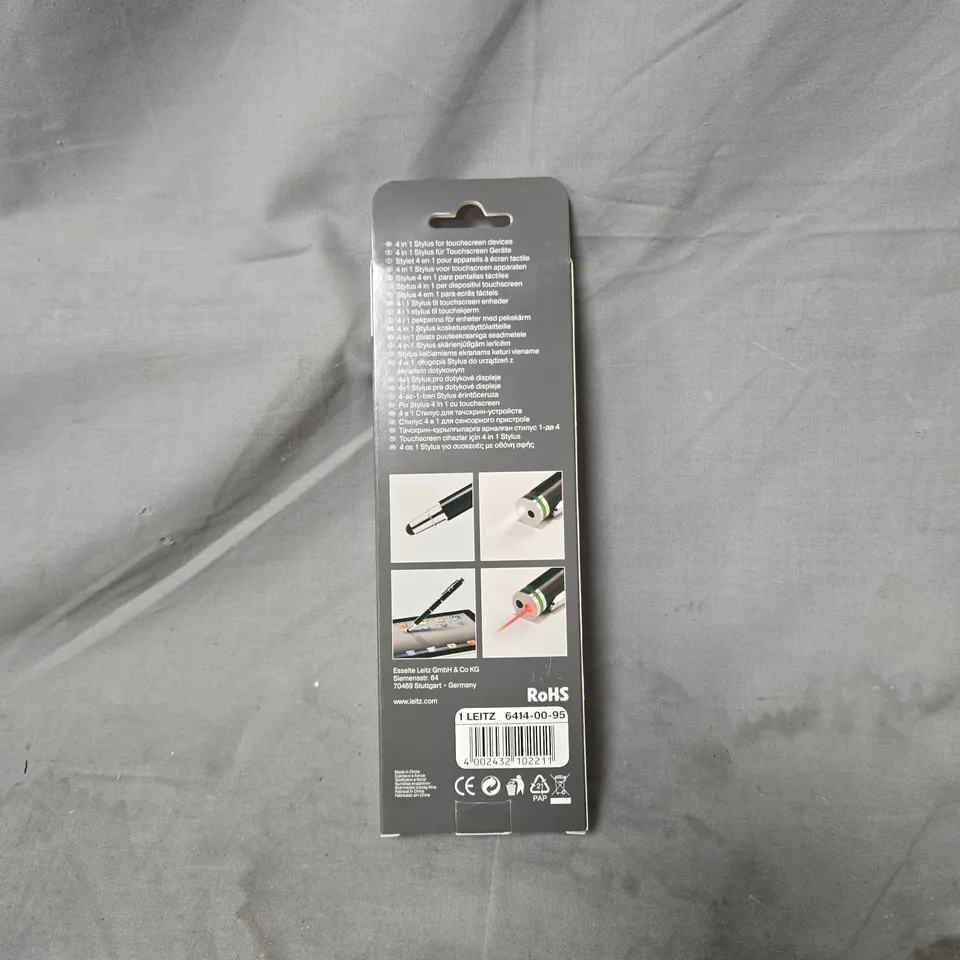 5 X LEITZ COMPLETE 4-IN-1 STYLUS FOR TOUCHSCREEN DEVICES – IN PACKAGING