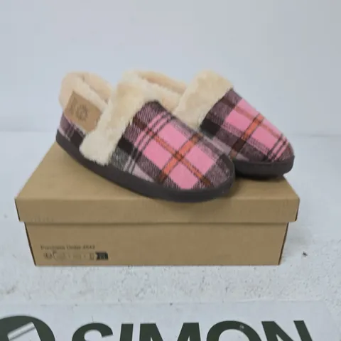 JO & JOE HERITAGE SLIPPERS - BLUSH 3