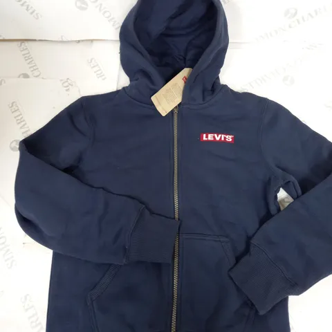 LEVIS ZIPPED NAVY JACKET SIZE UNSPECIFIED