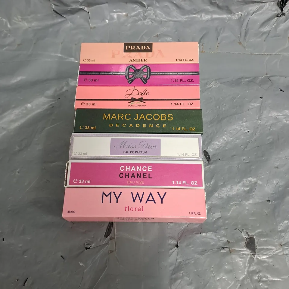 APPROXIMATELY 7 ASSORTED FRAGRANCE TESTERS