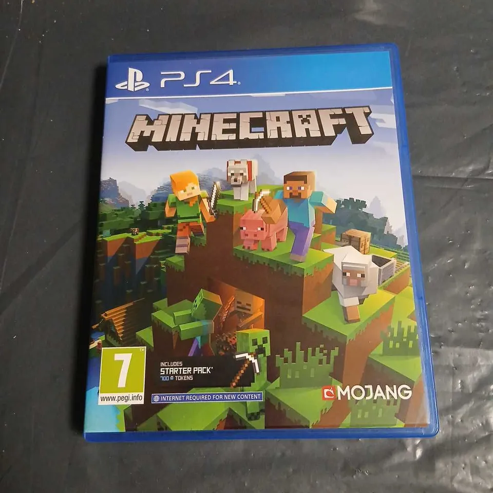 MINECRAFT PS4 GAME – PHYSICAL COPY