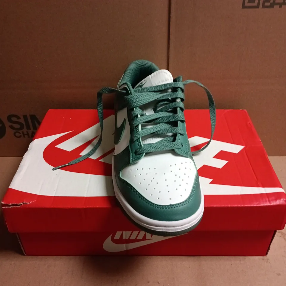 BOXED PAIR OF NIKE DUNK LOW NEXT NATURE TRAINERS - 6