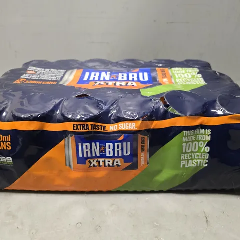 PACK OF APPROXIMATELY 18 IRN BRU XTRA 330ML 