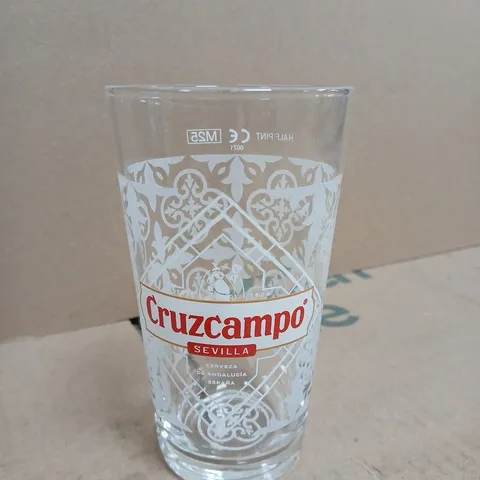CRUZCAMPO SEVILLA BEER GLASSES – SET OF 12 