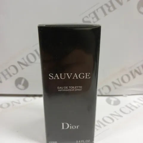 BOXED DIOR SAUVAGE EAU DE TOILETTE - 100ML