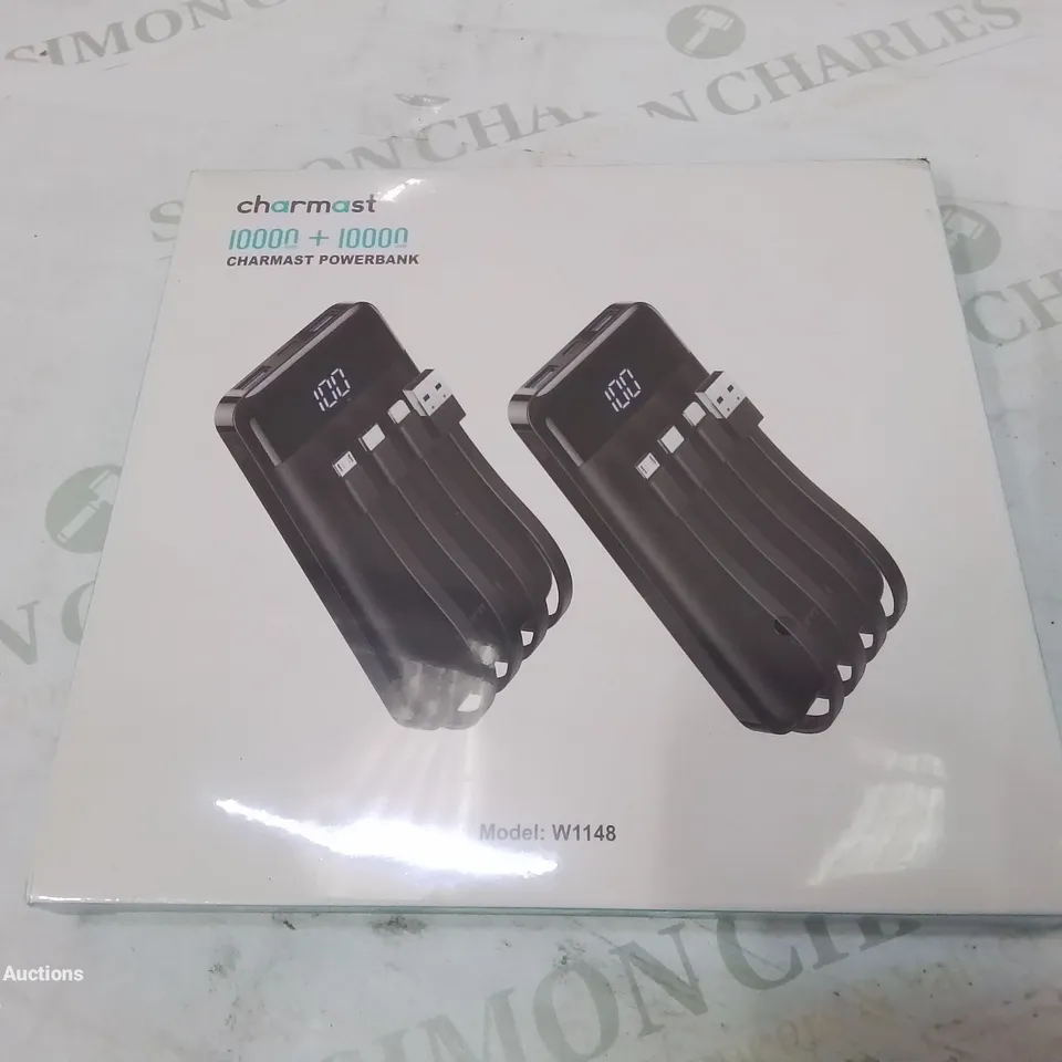 BOXED AND SEALED CHARMAST 1000 MAH POWER BANK