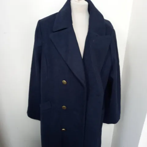 MONSOON LOLA SUSTAINABLE BELTED WOOL TRENCH COAT SIZE 22