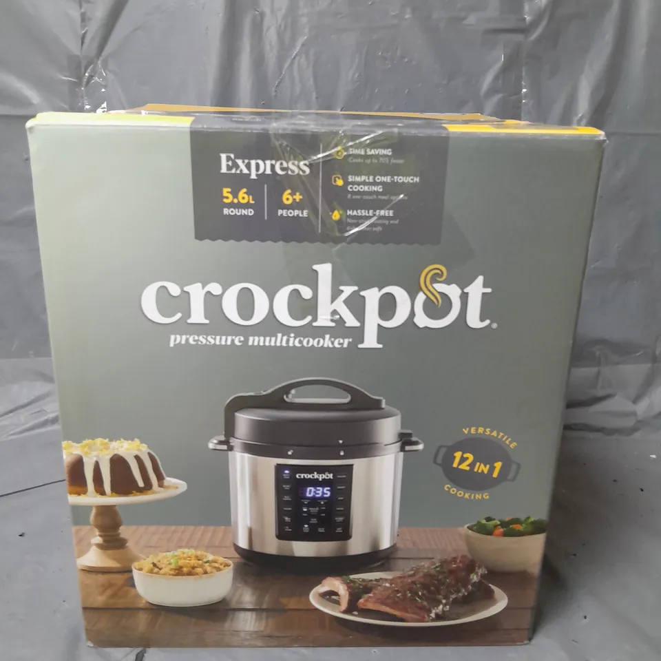 CROCKPOT EXPRESS MULTI PRESSURE COOKER