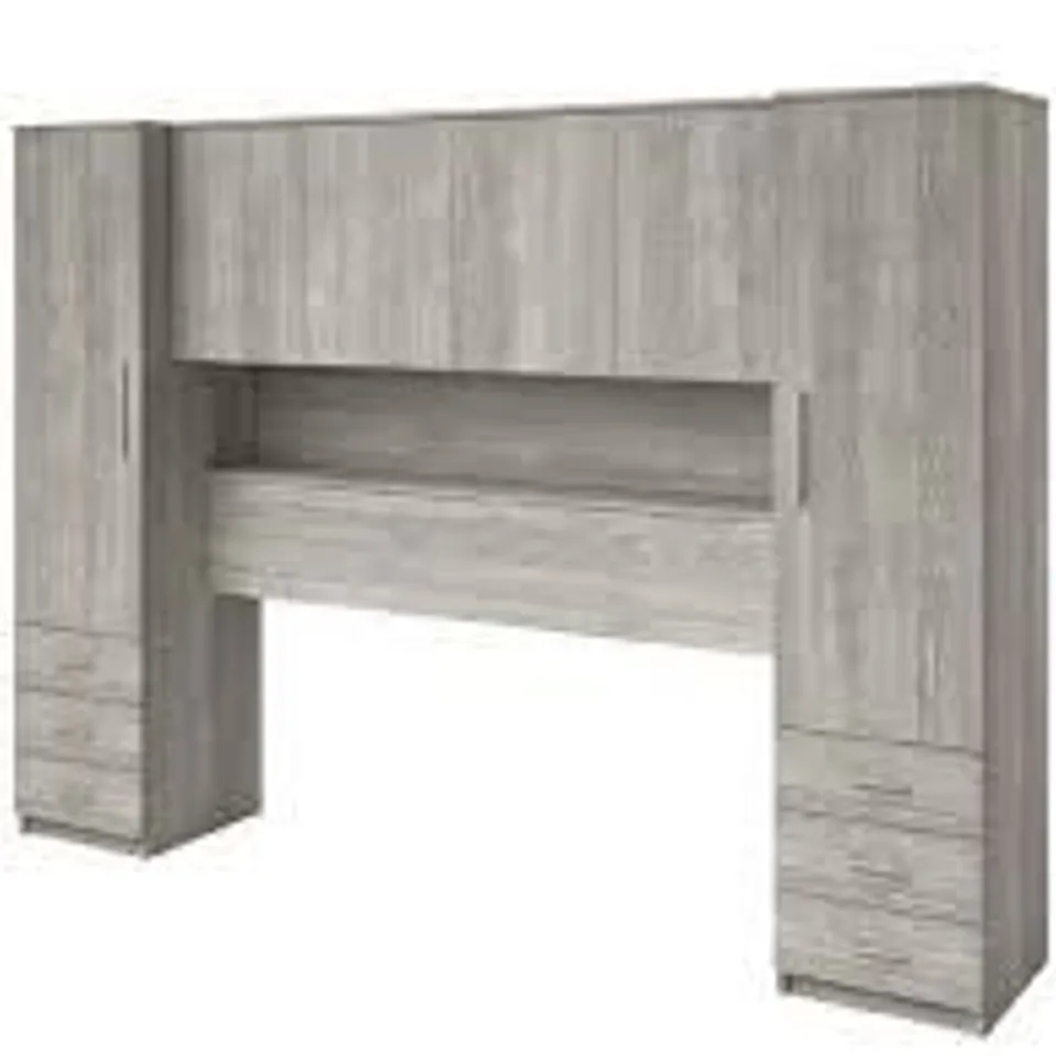 BOXED NEW PRAGUE OVERBED UNIT - GREY (4 BOXES)