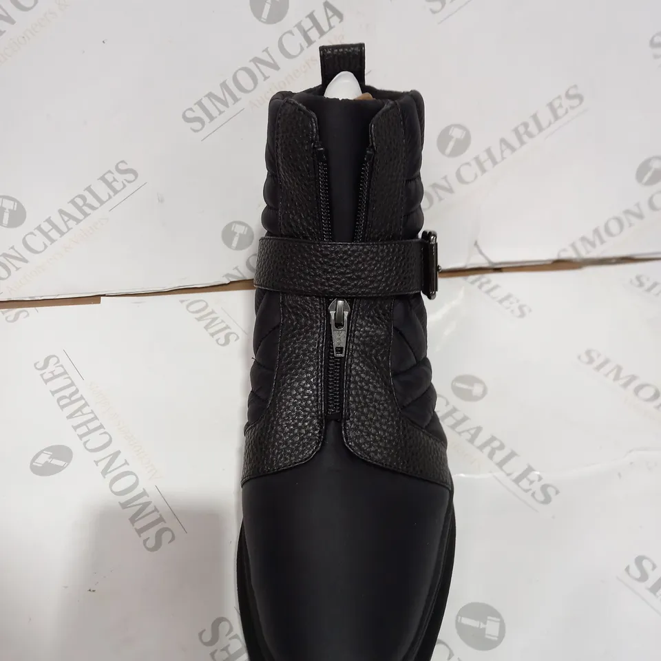 PACKAGED JANARA BLACK ANKLE BOOT - SIZE 9