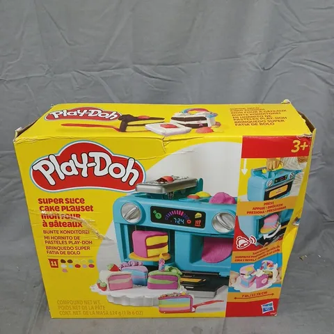 PLAYDOH SUPER SLICE CAKE PLAYSET