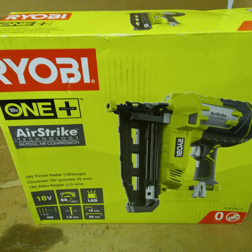 RYOBI 18V ONE+ FINISH NAILER