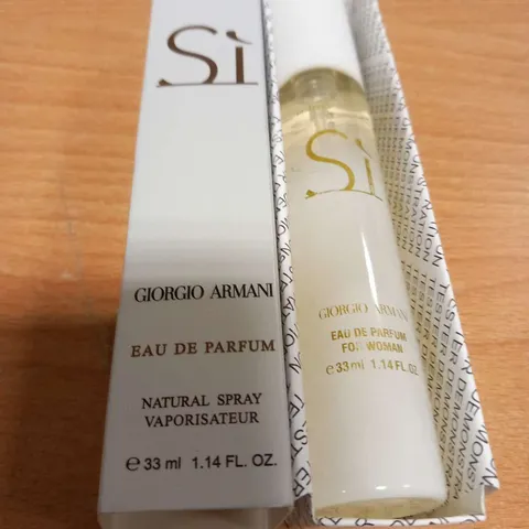 BOXED SI GIORGIO ARMANI EAU DE PARFUM 33ML