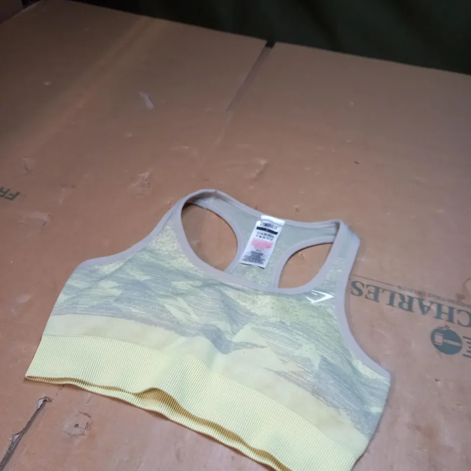 WOMENS GYMSHARK SPORTS BRA SIZE S
