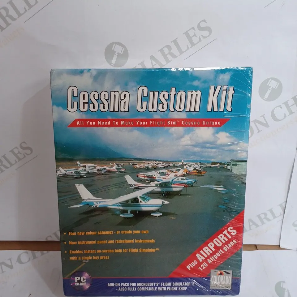CESSNA CUSTOM KIT ALL YOU NEED TO MAKE YOUR FLIGHT SIM CESSNA UNIQUE 