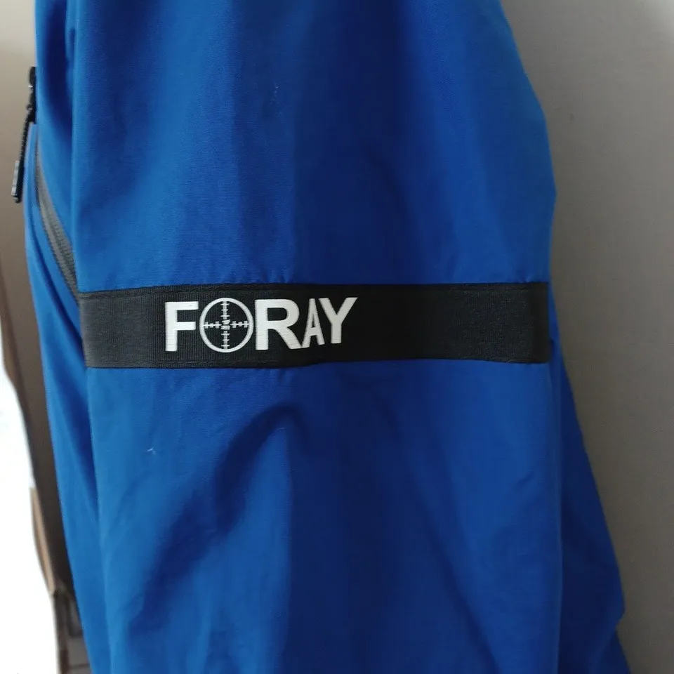 FORAY ZIPPED WATERPROOF COAT SIZE XL