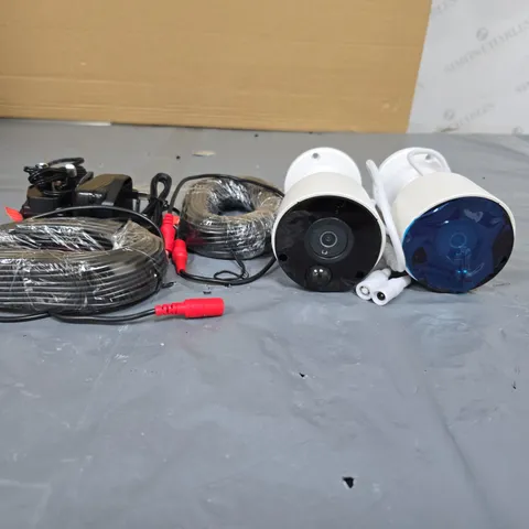 SWANN SECURITY CCTV DOME CAMERAS – PAIR WITH CABLES