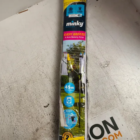 MINKY EASY BREEZE 4-ARM ROTARY AIRER