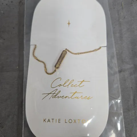 KATIE LOXTON COLLECT ADVENTURES WATERPROOF GOLD CHARM BRACELET