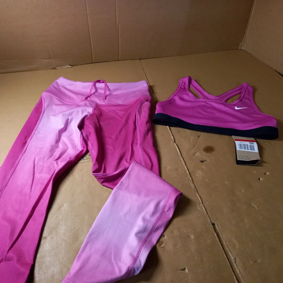 SET OF NIKE DRI-FAST ITEMS - SIZE S/L