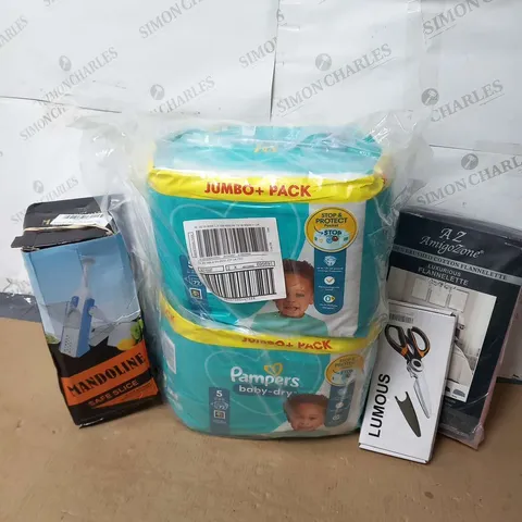 LARGE CAGE OF ASSORTED HOUSEHOLD PRODUCTS TO INCLUDE;