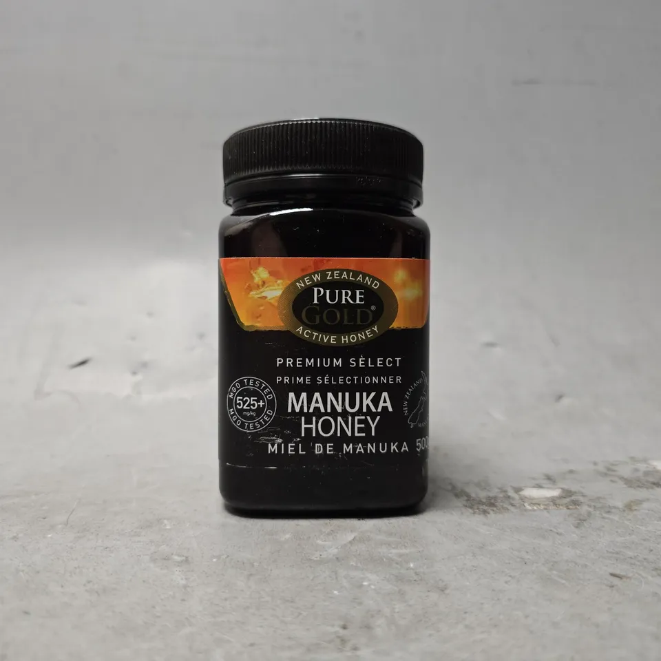 MANUKA HONEY - PURE GOLD PREMIUM SELECT 525 MGO 500G
