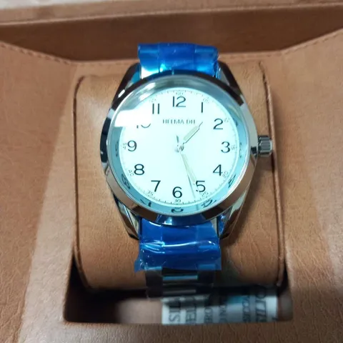 MENS HELMHA DH WATCH – STAINLESS STEEL STRAP – 3ATM WATER RESISTANT – LUXURY GIFT BOX INCLUDED