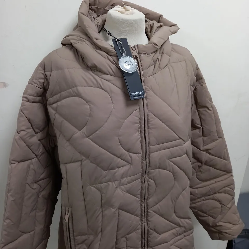 REPRESENT INITIAL LIGHTWEIGHT HOODED JACKET SIZE M