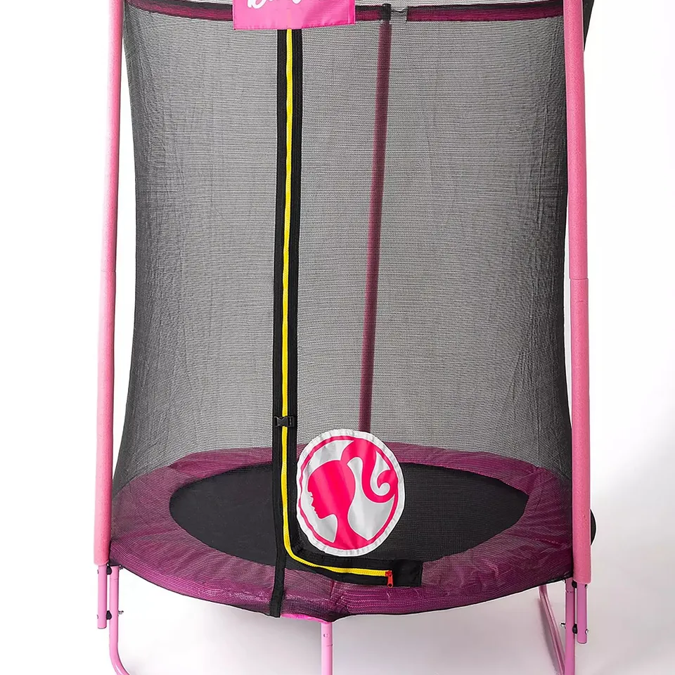 BOXED BARBIE 4.5FT TRAMPOLINE - COLLECTION ONLY