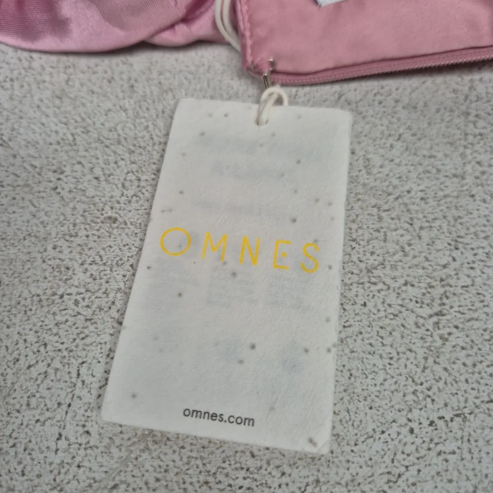 OMNES AMDRA MAXI DRESS – VINTAGE PINK, UK12 (EU40/US8)