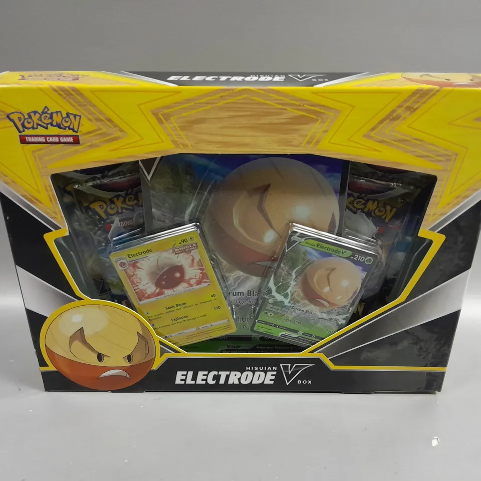 BOXED POKÉMON TCG: SWORD & SHIELD HISUIAN ELECTRODE V BOX