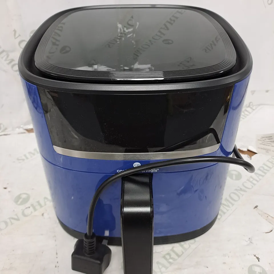 COOK'S ESSENTIALS 4L DIGITAL AIR FRYER IN NAVY 