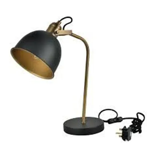 BOXED 45cm INDUSTRIAL DESK LAMP (1 BOX)