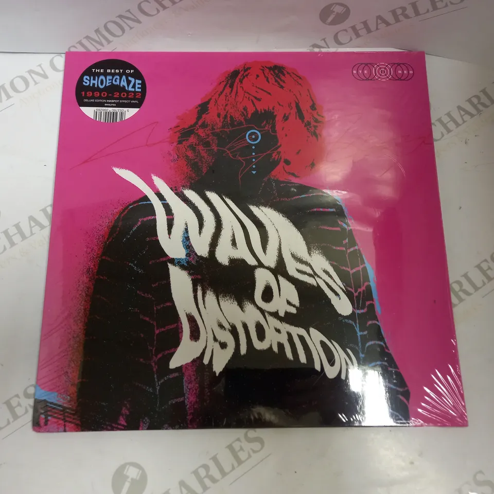 SEALED WAVES OF DISTORTION BEST OF SHOEGAZE (1990-2022) DELUXE EDITION INK SPOT EFFECT VINYL