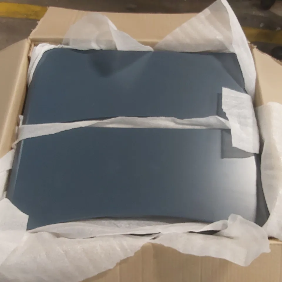 BOXED HARBY 600 WALL VANITY UNIT, H500 x W590 x D454mm - BLUE (1 BOX)