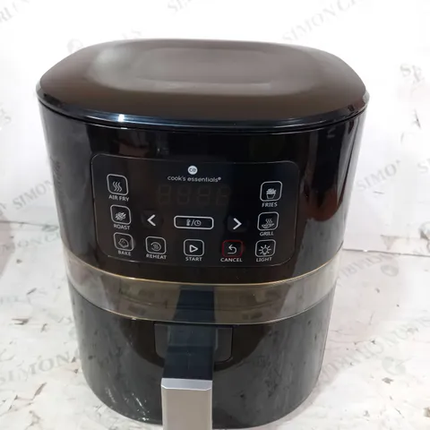 COOK'S ESSENTIALS 4.0L AIR FRYER - BLACK