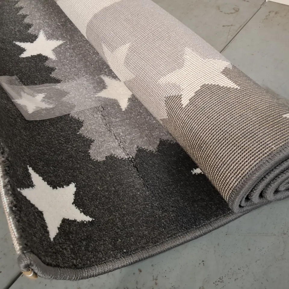 BRAND NEW PACO ELA GREY RUG - 120X170CM