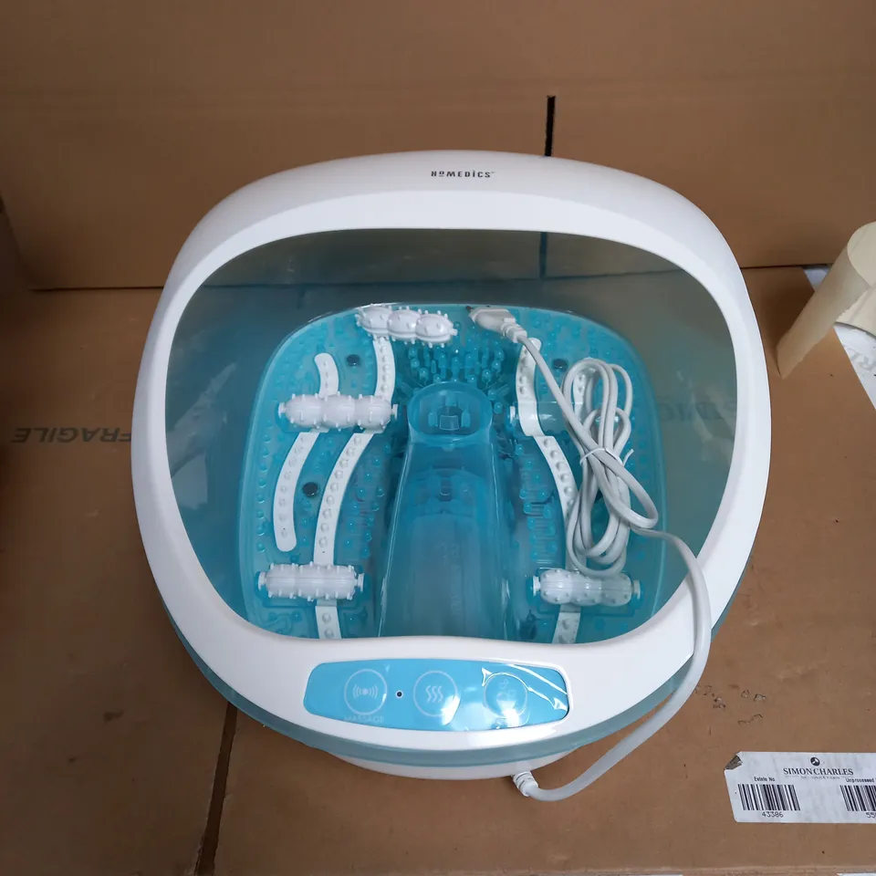 HOMEDICS SPA LUXURY FOOT SPA WITH HEATER