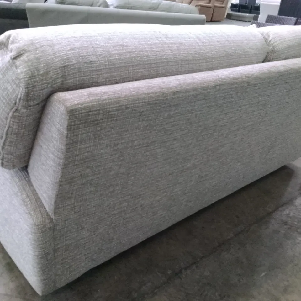 QUALITY DESIGNER G-PLAN STRATFORD 3 SEATER SOFA - LOOM SHALE FABRIC
