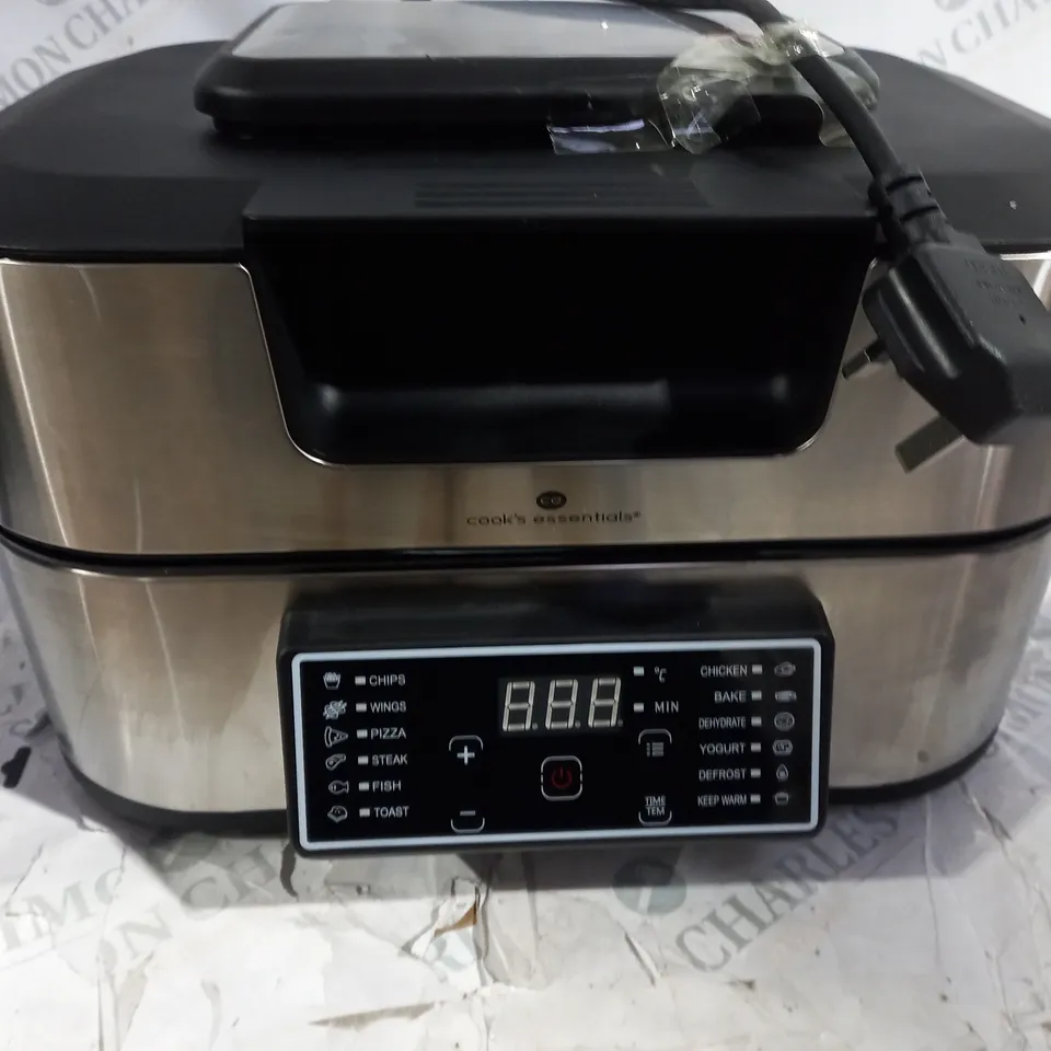 COOK'S ESSENTIALS GRILL & AIRFRYER 5.5L