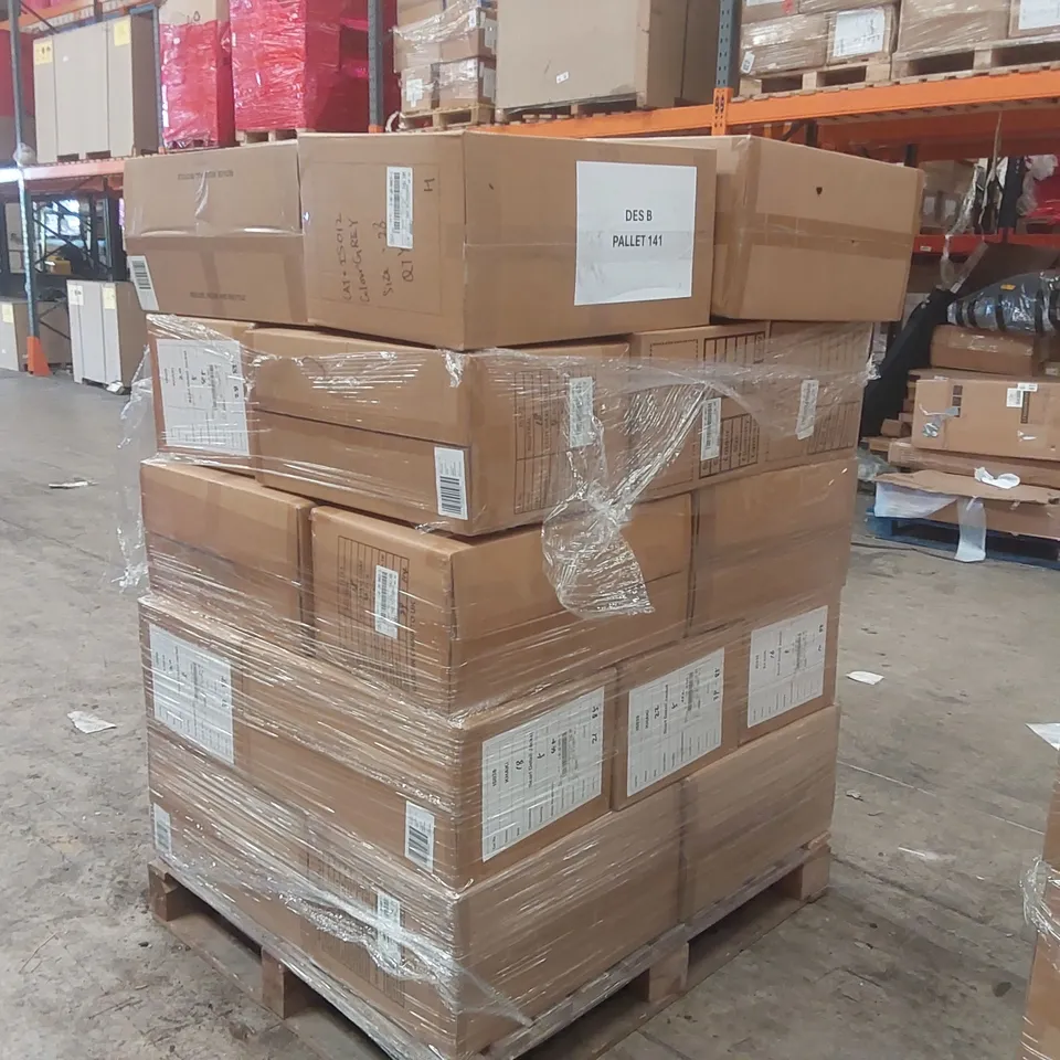 PALLET CONTAINING APPROXIMATELY 90x BRAND NEW ASSORTED DESIGNER CLOTHING ITEMS INCLUDING: SIMPLY BE JACKETS ECT